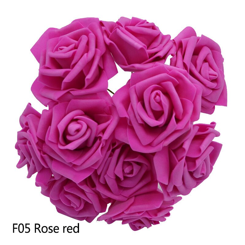 Artificial foam roses, view 22 - MRSLM