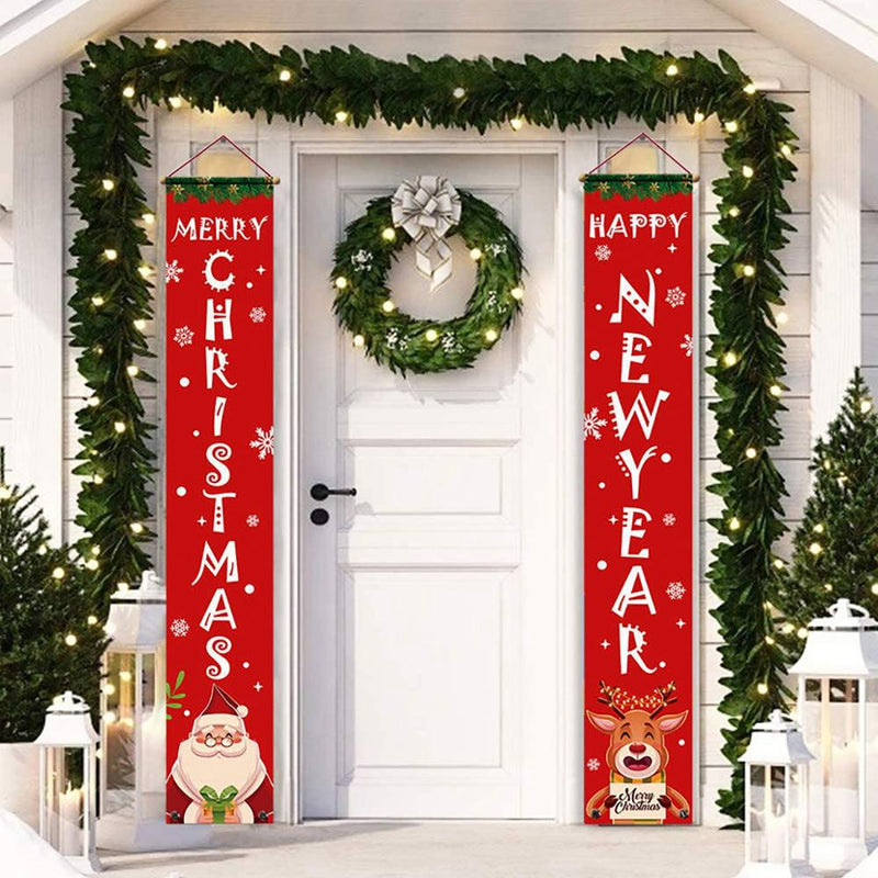 Merry Christmas door banners, view 20 - MRSLM