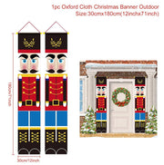 Merry Christmas door banners, view 9 - MRSLM