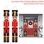 Merry Christmas door banners, view 10 - MRSLM