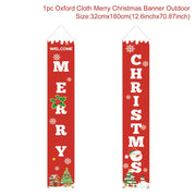 Merry Christmas door banners, view 11 - MRSLM