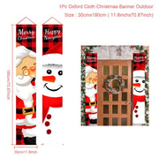 Merry Christmas door banners, view 12 - MRSLM