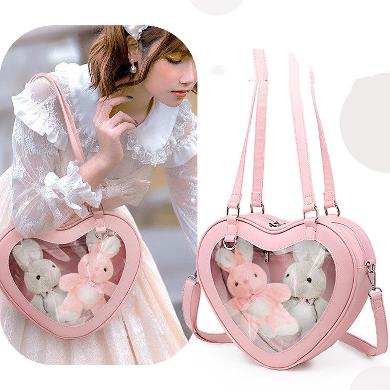 transparent crossbody small bag, view 5 - MRSLM