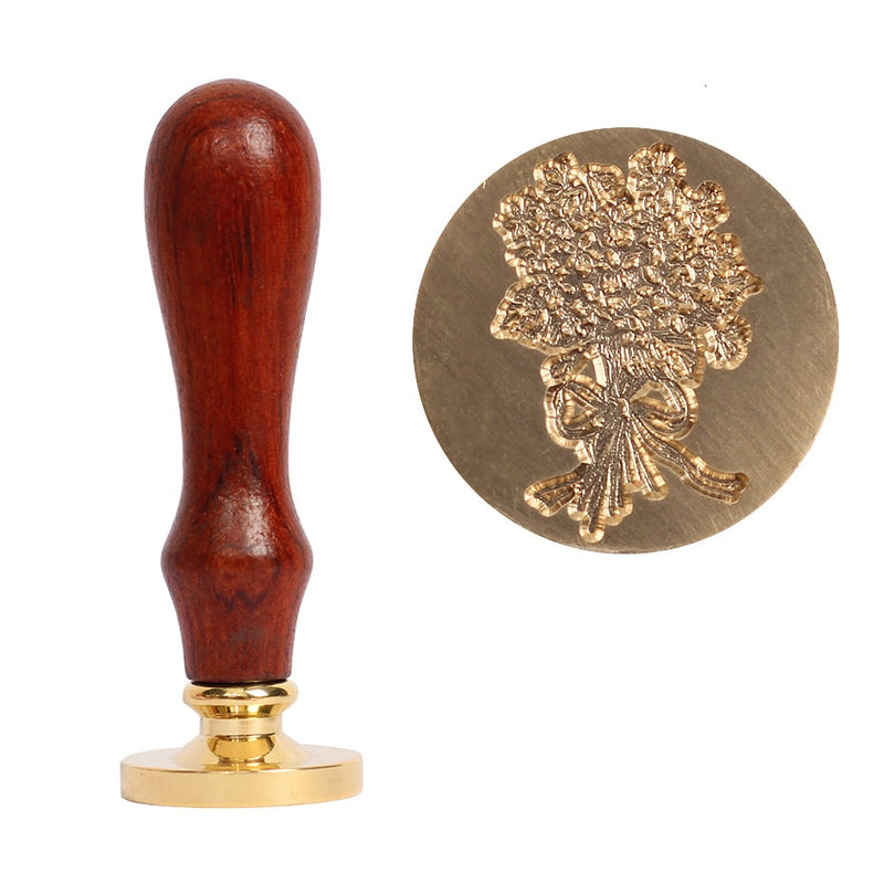 wedding invitation wax seal stamp, view 27 - MRSLM