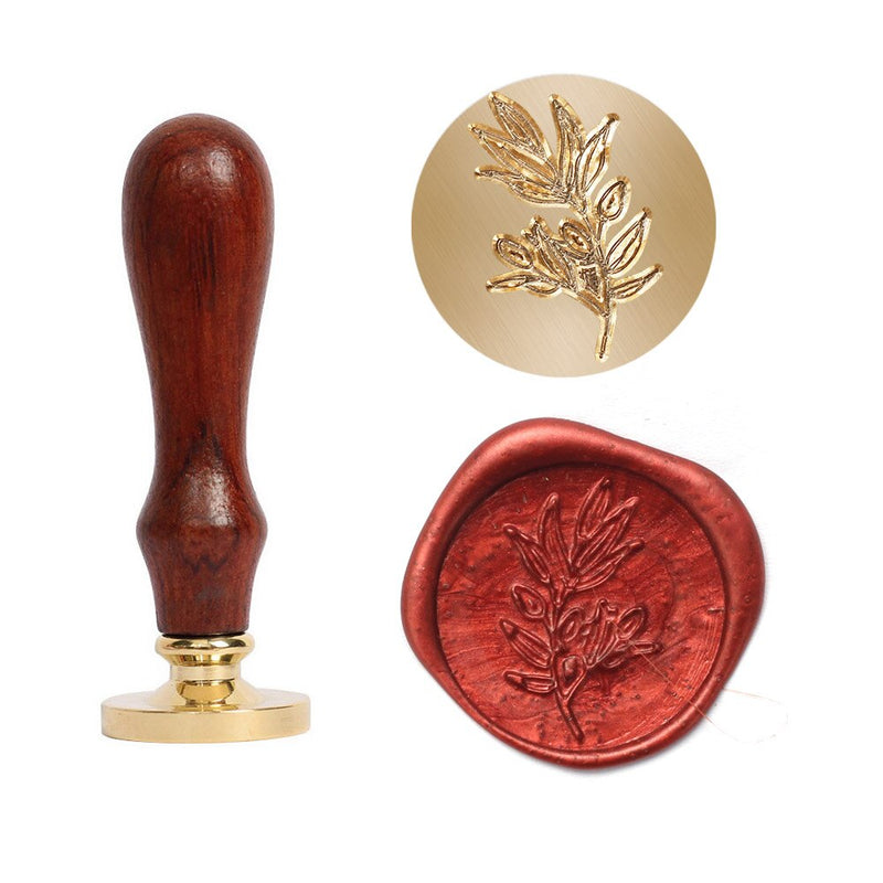 wedding invitation wax seal stamp, view 4 - MRSLM