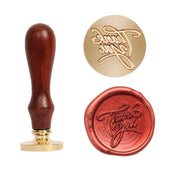 wedding invitation wax seal stamp, view 10 - MRSLM