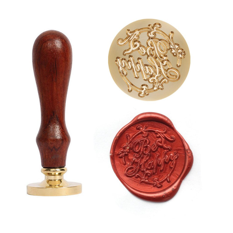wedding invitation wax seal stamp, view 22 - MRSLM