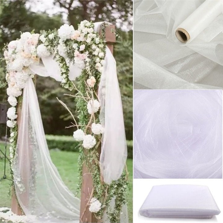 Wedding Organza Tulle Roll for Decor