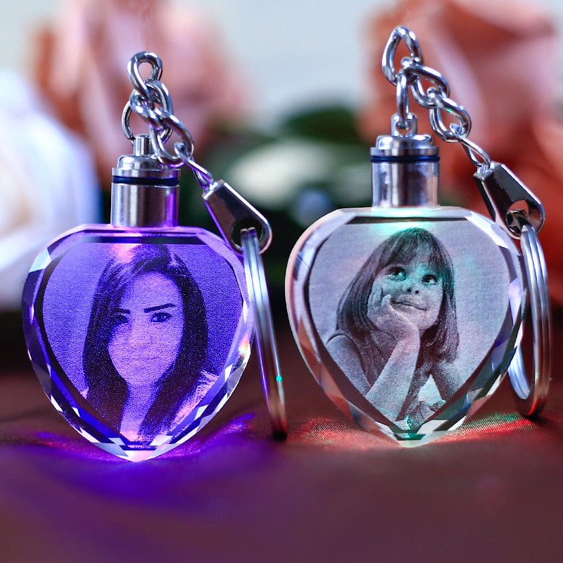 personalized crystal key chain, view 9 - MRSLM