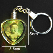 personalized crystal key chain, view 11 - MRSLM