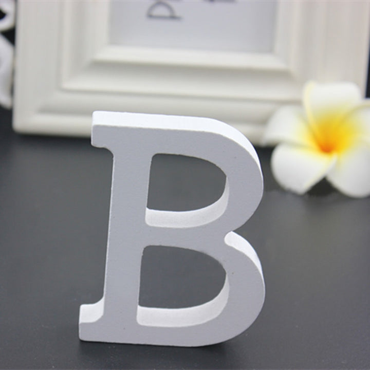 White Wooden Love Wedding Sign