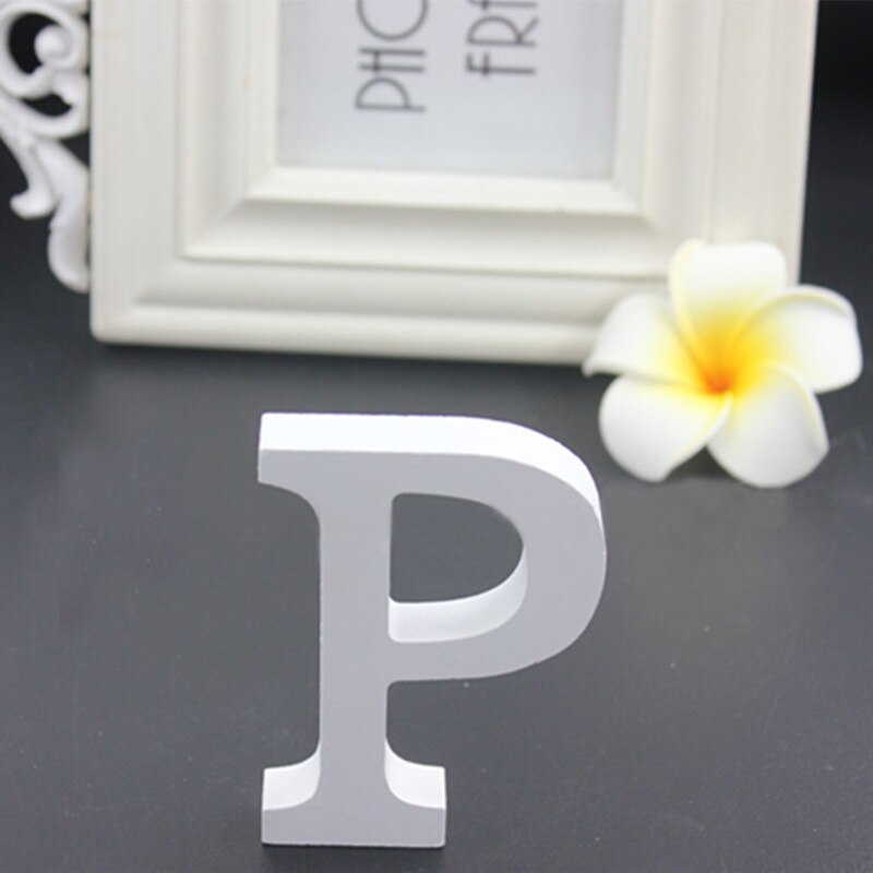 White Wooden Love Wedding Sign