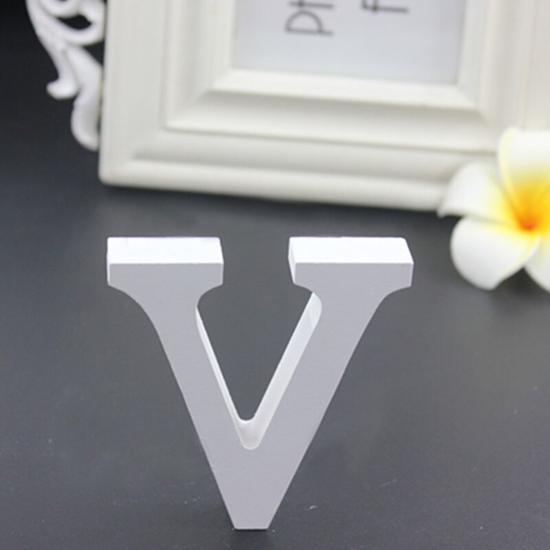 White Wooden Love Wedding Sign