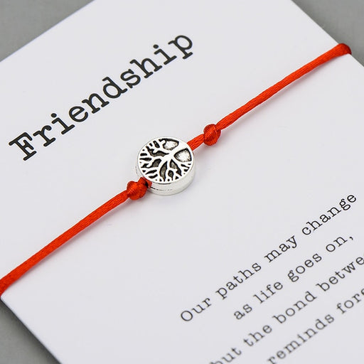 friendship gift card with rope - MRSLM