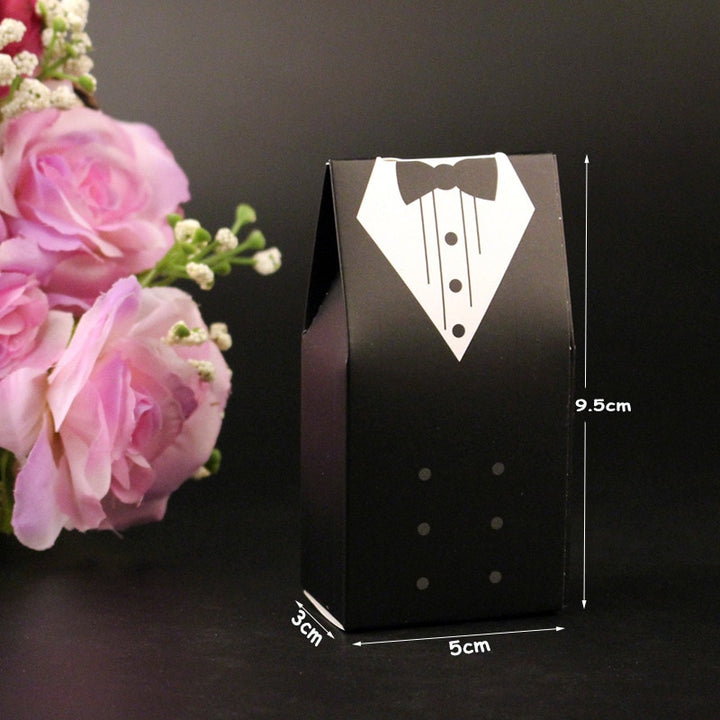 Bride And Groom Design Favors 10 Pcs Set