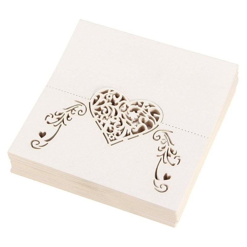 lace heart place cards, view 8 - MRSLM