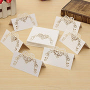 lace heart place cards, view 6 - MRSLM