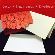 wedding lace invitation card, view 30 - MRSLM