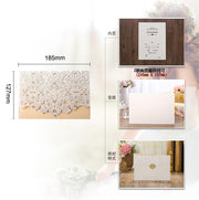 wedding lace invitation card, view 5 - MRSLM