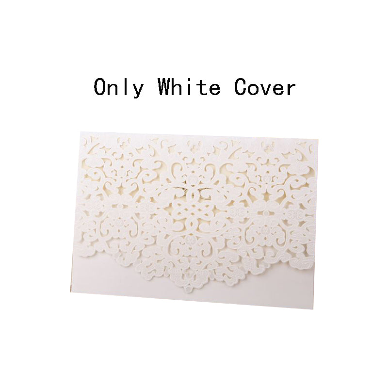 wedding lace invitation card, view 9 - MRSLM