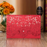 wedding lace invitation card, view 17 - MRSLM