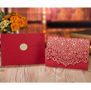 wedding lace invitation card, view 23 - MRSLM