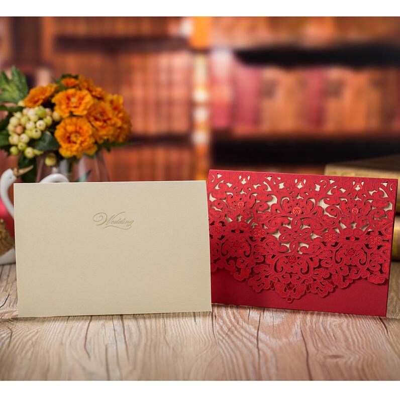 wedding lace invitation card, view 25 - MRSLM