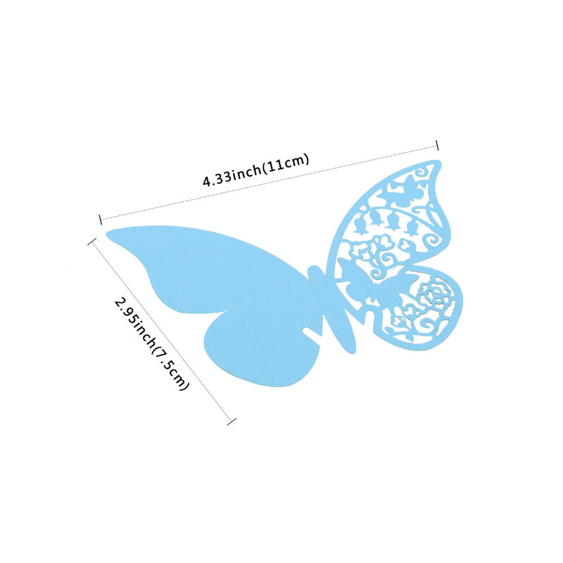 wedding butterfly cards set of 50, view 23 - MRSLM