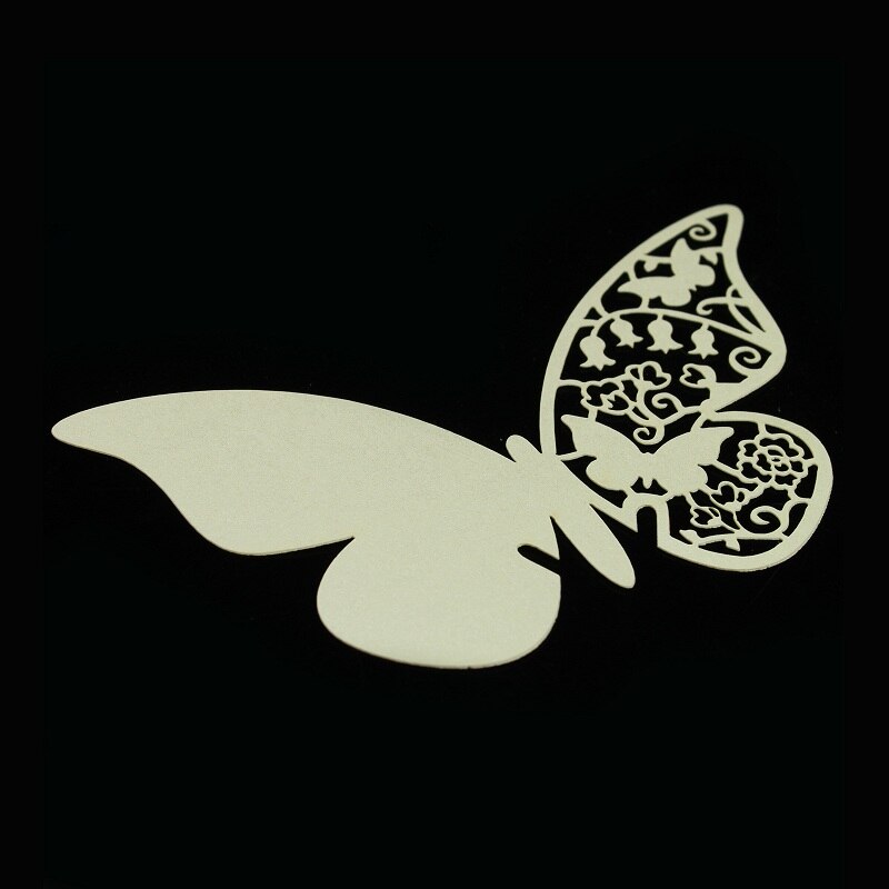 wedding butterfly cards set of 50, view 2 - MRSLM