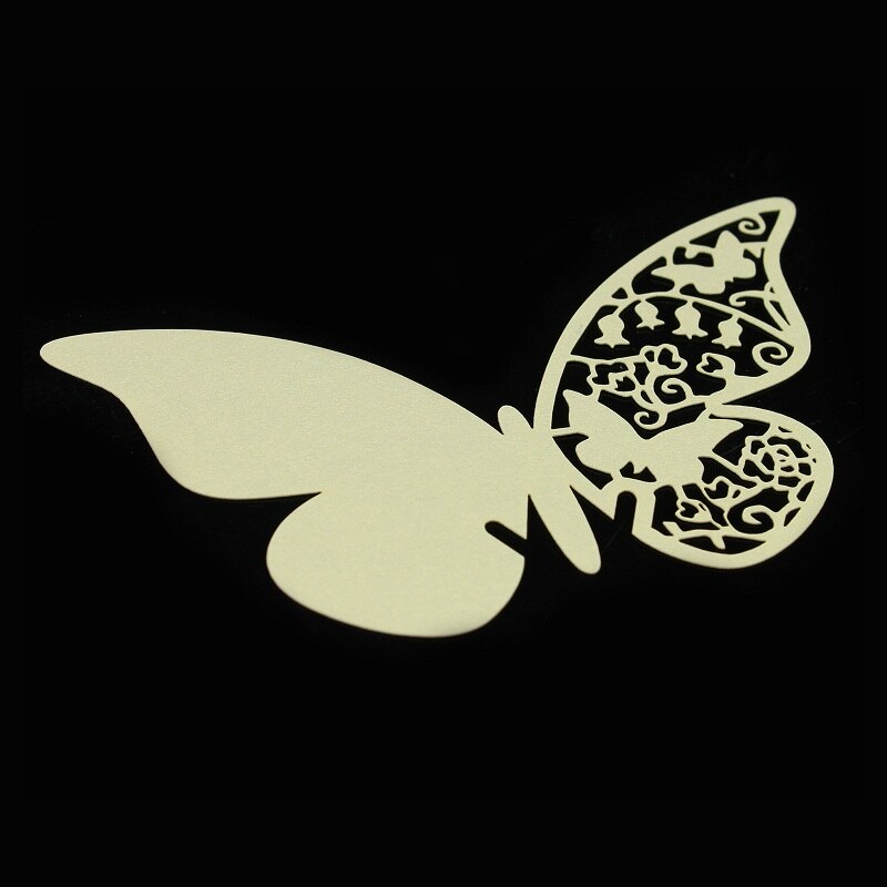 wedding butterfly cards set of 50, view 13 - MRSLM