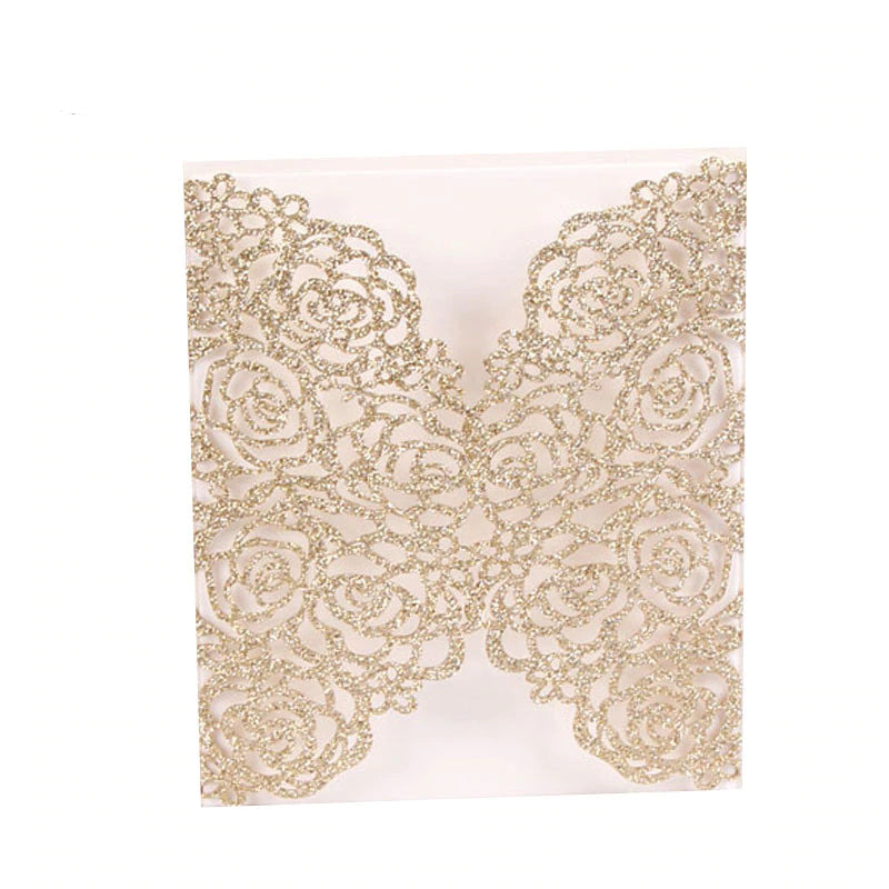 glitter invitation cards 50 pcs, view 12 - MRSLM