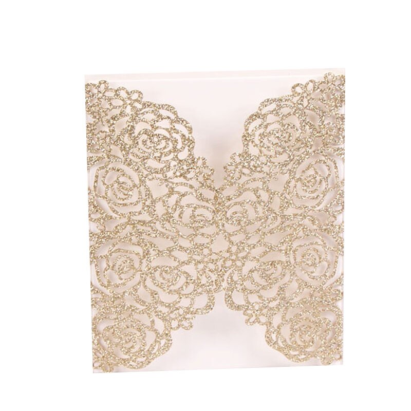 glitter invitation cards 50 pcs, view 6 - MRSLM