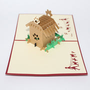 3D laser paper party invitation, view 2 - MRSLM