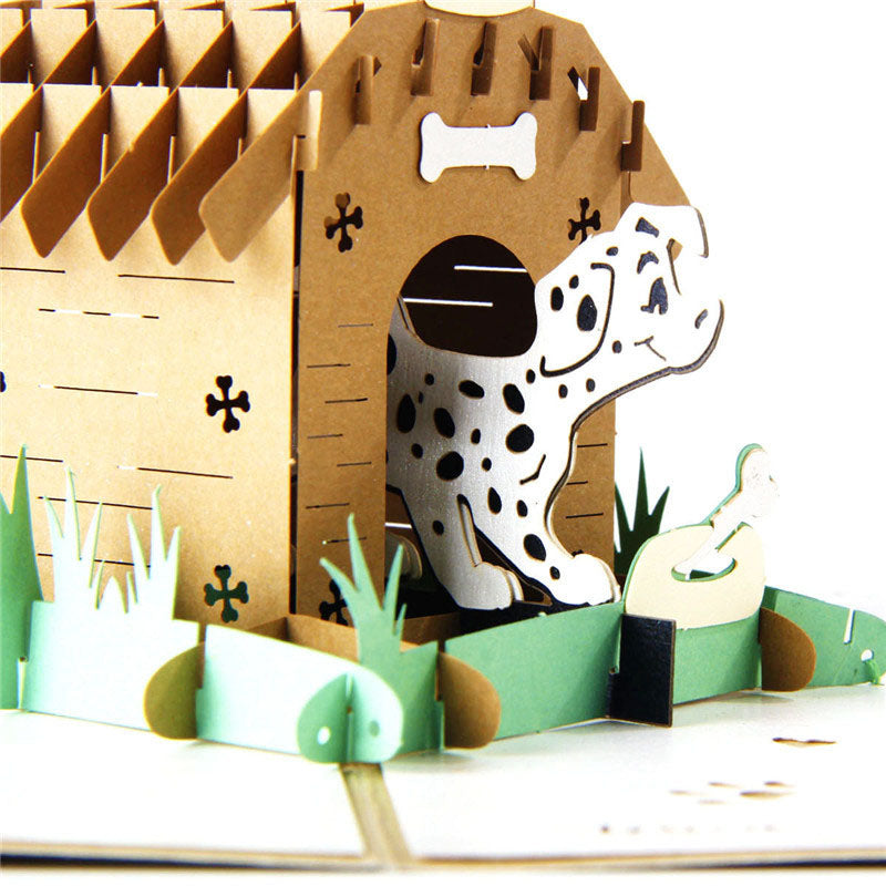 3D laser paper party invitation, view 4 - MRSLM