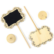 Table chalkboards for wedding party, view 6 - MRSLM
