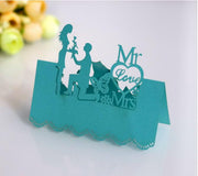 paper wedding table cards set, view 11 - MRSLM