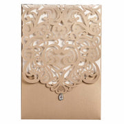 paper wedding invitation card, view 4 - MRSLM