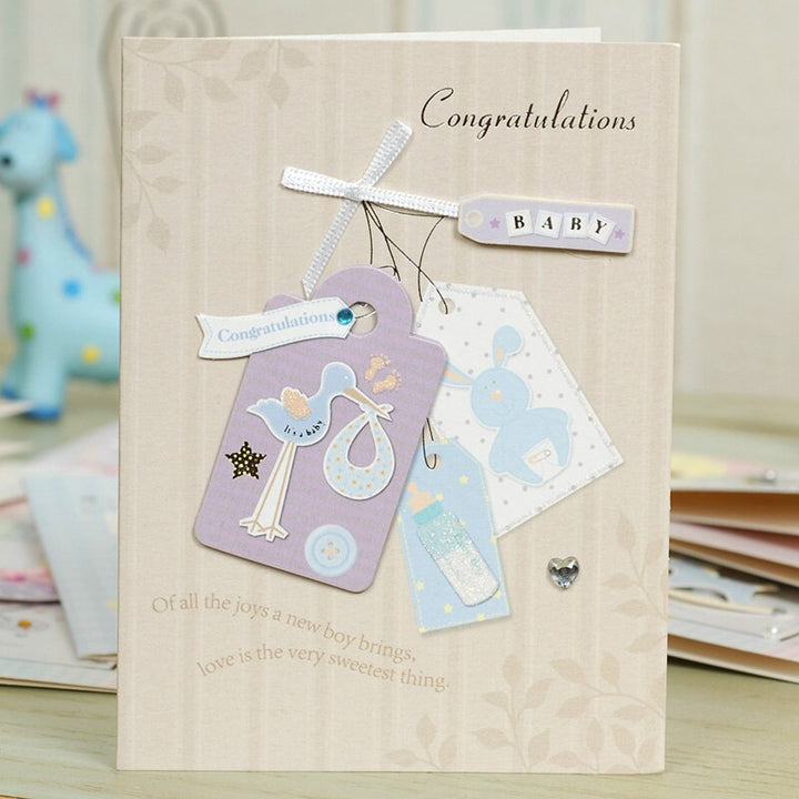 Pop-Up Baby Shower Party Invitation Cards 50 pcs Set