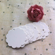 flower shaped paper cards, view 5 - MRSLM