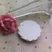 flower shaped paper cards, view 4 - MRSLM