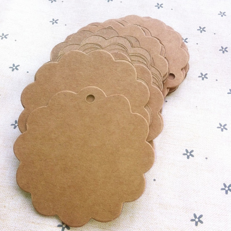 flower shaped paper cards, view 2 - MRSLM