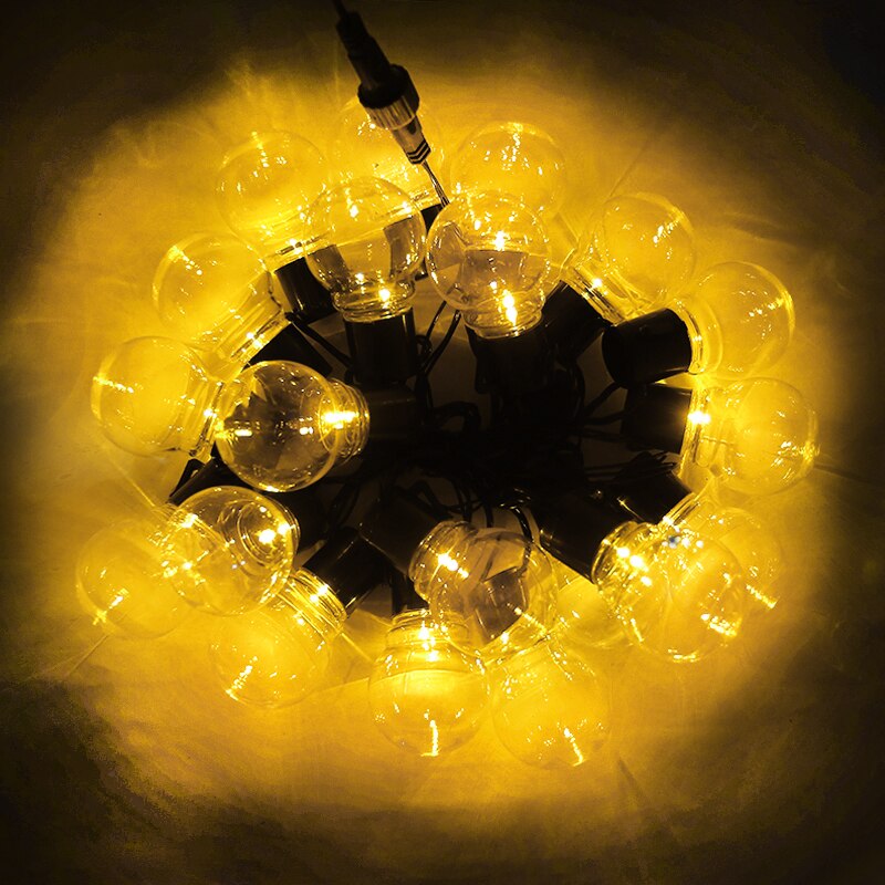 colorful bulb led string lights, view 4 - MRSLM
