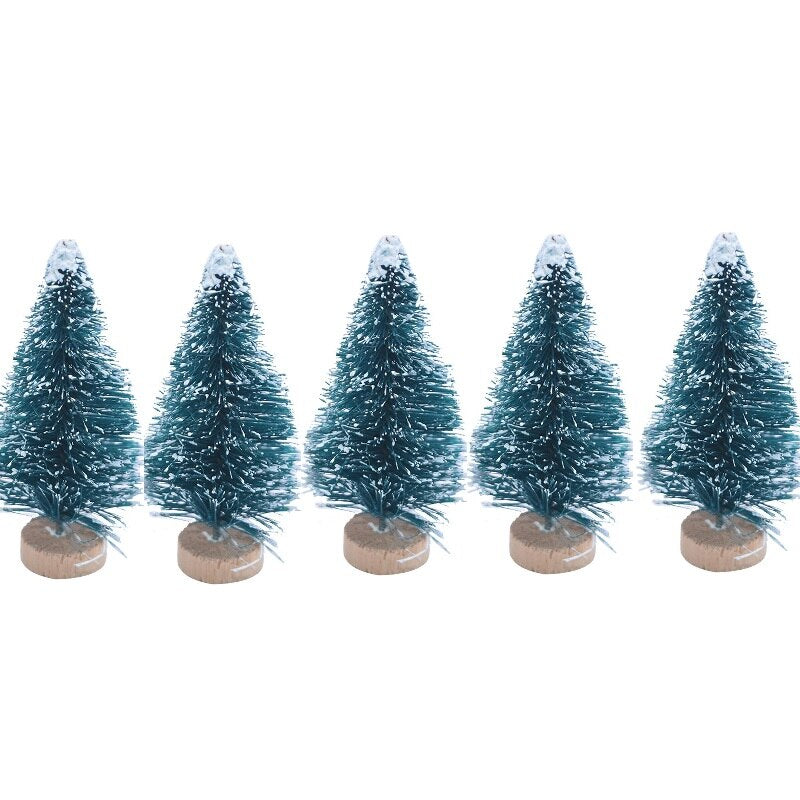 colorful desktop christmas trees set, view 9 - MRSLM