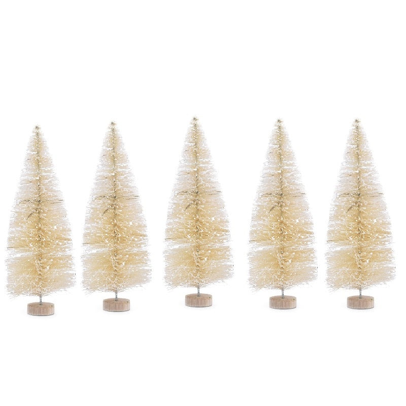 colorful desktop christmas trees set, view 11 - MRSLM