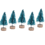 colorful desktop christmas trees set, view 13 - MRSLM