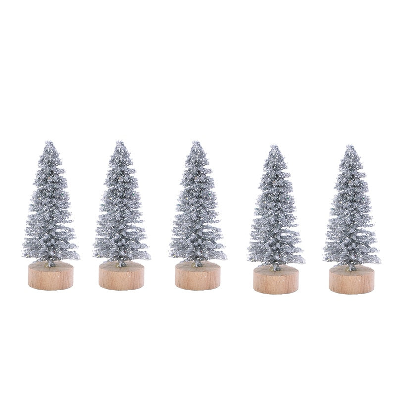 colorful desktop christmas trees set, view 14 - MRSLM