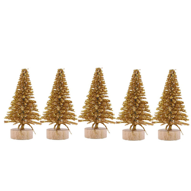 colorful desktop christmas trees set, view 16 - MRSLM