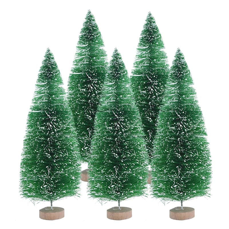 colorful desktop christmas trees set, view 17 - MRSLM