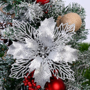 Christmas paper flower decorations, view 6 - MRSLM
