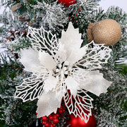 Christmas paper flower decorations, view 7 - MRSLM